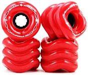 Shark Wheel 1001S60Mms78Ar Cruiser Wheels, 60Mm, Red, California Roll Skateboard Wheels