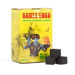 MYA Genie Coco Large Shisha Coals – 84 Pcs All-Natural Coconut Shell Charcoal Cubes