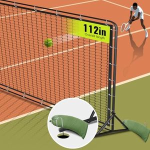 9.4ft x 7.4ft Tennis Rebounder Net, Multi-Sport Training Bounce Back Net, Tennis Rebounder Trainer, for Indoor and Outdoor Tennis Practice Rebounder