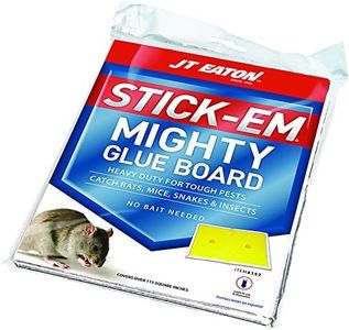 J T Eaton 157 StickEm Mighty Glue Board for Rats, Mice, Insects and More