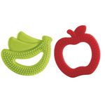 BeeBaby Teethers for 6 to 12 Months, Soft Silicone Baby Teether for Babies, BPA Free Food Grade Teething Toy with Textured Surface for Gum Relief, Infant Chew Toy with Carry Case, BIS Certified