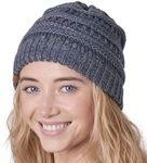 Tough Headwear Womens Winter Hat - Warm Chunky Cable Knit Beanies - Winter Beanie Hats for Women Cold Weather - Beanies Women