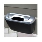 SNEPCOM Car Dustbin Mini Portable Universal Car Trash Can Reusable Plastic Trash Storage Can Trash Container Vehicle Trash Bin for All Cars (1pcs) (Multicolor