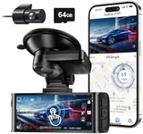 REDTIGER 4K Dash Cam Front and Rear, Touch Screen 3.18 Inch, Voice Control, 5.8GHz WiFi Car Dash Camera with 64GB Card, GPS, UHD 2160P Night Vision, WDR, Emergency Lock, Parking Monitor (F7N Touch)