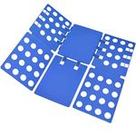 BoxLegend T shirt Folding Board shirt Clothes Folder Easy and Fast for Kid and Adult to Fold Clothes Blue