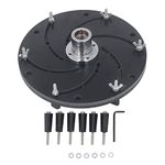 Haofy Woodworking Longworth Chuck Efficient Self Centering Chuck for Bowls and Plates, M33*3.5, Aluminum Alloy (250mm)