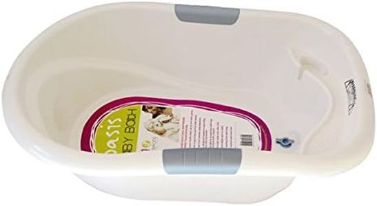 Roger Armstrong Oasis Baby Bath Infant Shower Tub White