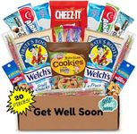 Hangry Kits Get Well Soon Gifts For Men And Women - Send A Get Well Soon Gift Basket, Get Well Soon Care Package To An Unwell Friend Or Loved One In Hospital, After Surgery & Recovery.