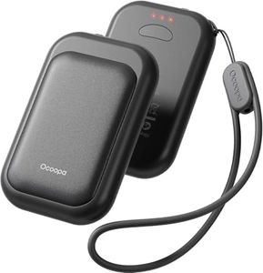 OCOOPA Chauffe-Mains Rechargeable,5000 mAh,Chauffe-Mains Magnétique,étanche,Réutilisable Portable Chaufferette Main Électrique,USB,Certifié UL,3 Niveaux de Chaleur