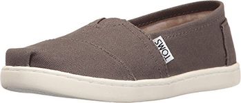 TOMS Unisex Kids Alpargata Loafer Flat, : Ash Canvas 1.5 UK