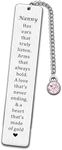 AMZQ Nanny Gifts Nanny Bookmark from Grandchildren Nanny Appreciation Gifts Nanny Mothers Day Present Has Ears That Truly Listen