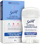 Secret Clinical Strength Clear Gel Antiperspirant and Deodorant, Completely Clean, 45 g