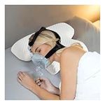 CASAROL CPAP Memory Foam Travel and Home Pillow for Side and Back Sleepers. Sleep Apnea All Masks Users to Reduce Air Leaks and Mask Pressure for a Better Sleep. Nasal Pillows. (CPAP Pillow)