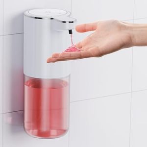 Automatic soap Dispenser touchless Kitchen Dish Automatic Liquid Soap Dispenser 4 Adjustable Soap Dispensing Levels Wall Mount for Kitchen and Bathroom, Liquid Hand Soap Dispenser