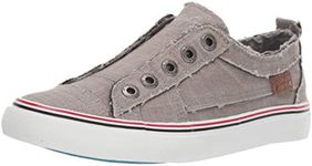 Blowfish Women's Play Sneaker, Grey, 9 Medium US