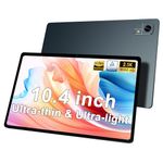 Android Tablet 10.4 inch Tablet Octa-core 2.0 GHz 16GB+128GB 1TB TF Expansion Ultra-thin Lightweight Portable Tablet 2.5K Display 2.4G&5G WiFi 6 BT5.0 GPS 13MP Camera 4×Stereo Speakers 10000mAh