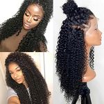 Shengji Hair 360 Lace Frontal Wigs For Black Women Brazilian Pre Plucked 360 Lace Wig Glueless Human Hair Wigs for Black Women With Baby Hair (20 inch, 180% Density 360 Lace Frontal)