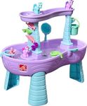 Step2 Rain Showers & Unicorns Water Table|Purple Kids Water Play Table with 13-Pc Unicorn Toy Accessory Set