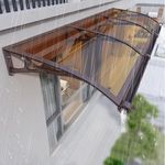 Exterior front door awnings with Al