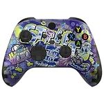 eXtremeRate Custom Shell for Xbox Series X & S Controller - Revitalize Your Controller - Street Art Replacement Cover Front Housing Cover for Xbox Core Controller Wireless [Control NOT Included]