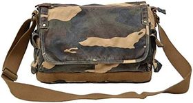 Gootium Canvas Messenger Bag - Vintage Cross Body Shoulder Satchel, Camo, Large, Messenger Bag