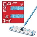 E-Cloth Deep Clean Mop – European Microfiber Damp Mop with Sturdy Telescoping Handle