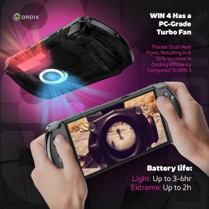 GPD WIN 4 2025 Handheld Gaming PC – Ryzen 7, 32GB RAM, 4TB SSD