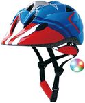 Atphfety Kids Toddler Bike Helmet,Adjustable Boys Girl Helmets from Baby to Children(Age 1-8),Multi Sports for Bicycle Skate Scooter with LED Light