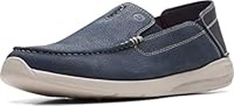 Clarks Gorwin Step Sneaker, Navy Nubuck, 8.5 Medium