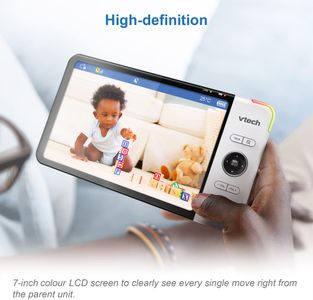 VTech 7" HD Baby Monitor – High-Resolution Video Display