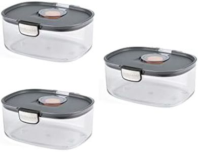 Progressive International ProKeeper+ Cookie/Baked Goods Multipurpose Airtight Stackable Food Storage Container Set of 3 (PKS-850)