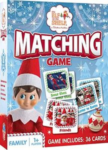 MasterPieces Officially Licensed Elf on The Shelf Picture Matching Card Game for Kids and Families