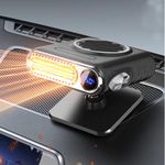 VOQGHTU 12v 24v Heater For Campervan,Portable Auto Heater Anti-Fog Winter Car Defroster Kit, With Digital Display,Car Heaters, Windshield & Cabin Use
