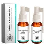 Herbal Spray Cleansing Lung - 2pcs Natural Respiratory Cleanse & Breathe Spray - Respinature Herbal Lung Cleanse Mist - Powerful Lung Support - Organic Plant Extracts - Daily Use - 30ml