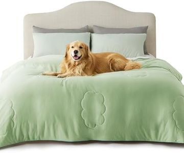 Lesure Premium Cooling Dog Blankets for Bed - Washable Dog Cooling Throw Blanket with Q-MAX>0.4，Durable Self Cooling Pet Mat, Soft Cooling Summer Blanket for Hot Weather, Green, 60x80