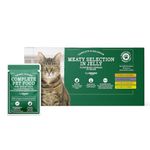 by Amazon Complete Balanced Food for Adult Cats, Meat Selection in Jelly, 4.8 kg (48 Packs of 100g)