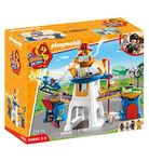 Playmobil DUCK ON CALL 70910 The Headquarters, With Slide, Helicopter and Light and Sound Effects, Toy for Children Ages 3+