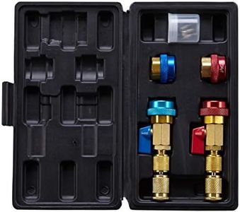 Lichamp Automotive AC R134A R1234YF Valve Core Remover and Installer Tool Set, for Standard and JRA Valve Core Couplers