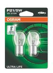 Osram Ultra Life P21/5W Brake, Rear and reversing Light 7528ULT-02B longlife in Double Blister