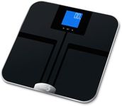 EatSmart Precision GetFit Digital Body Fat Scale w/ 400 lb. Capacity & Auto Recognition Technology