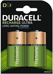 Duracell - NiMH Blister x2 D Ultra 1.2V 3000mAh accumulators