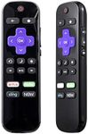 Universal Remote Control Compatible with All Hisense Roku TV Remote w/Volume Control & TV Power Buttons with Sling Hulu Now Buttons