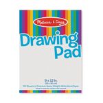 Melissa & Doug Drawing Pad with 50 Sheets of White Bond Paper (23 x 30.5 cm)