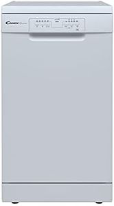 CANDY CDPH 2L1049W-80 Freestanding 10 Place Setting Slimline 45cm Dishwasher, 5 Programmes, Quick wash, White