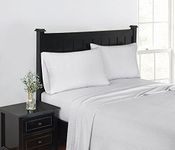 LONDON FOG - Full 4 Piece Sheet + Pillowcase Set - Herringbone Flannel Collection, 100% Cotton - Grey