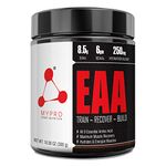 Mypro Sport Nutrition EAA Supplement 8500 mg EAA,6000mg BCAA,992 mg Hydration Blend For Muscle Recovery&Performance All 9 Essential Amino Acid EAA Powder-30 Servings-300 Gm (Juicy Orange)