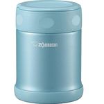 Zojirushi Stainless Steel Food Jar, 12-Ounce/0.35-Liter, Aqua Blue