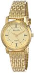 Sonata Analog Champagne Dial Women's Watch-NL87018YM01/NP87018YM01