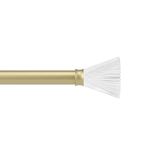 Umbra Tutu 1" Expandable Curtain Rod, 42-120", Gold