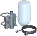 Scan Antenna Iridium Phone Passive Omnidirectional Antenna & Cable 5M - 65000-011 with Mast Mount